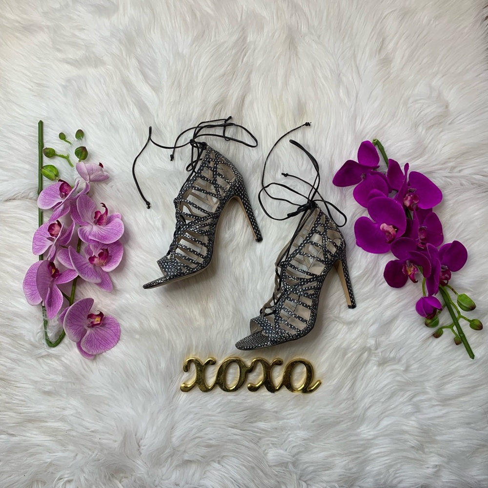 Dolce Vita Tie Up Heels - Size 6